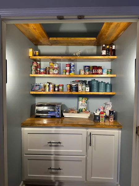 Custom pantry organization system